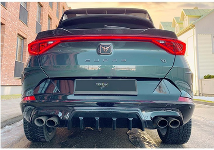 DIFFUSORE ADATTO CUPRA FORMENTOR 2020+ CUSTOM SE NERO LUCIDO