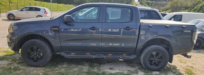PEDANE ADATTE PER FORD RANGER T6 2011+ LOOK DAKAR OFF ROAD NERO OPACO CON LED