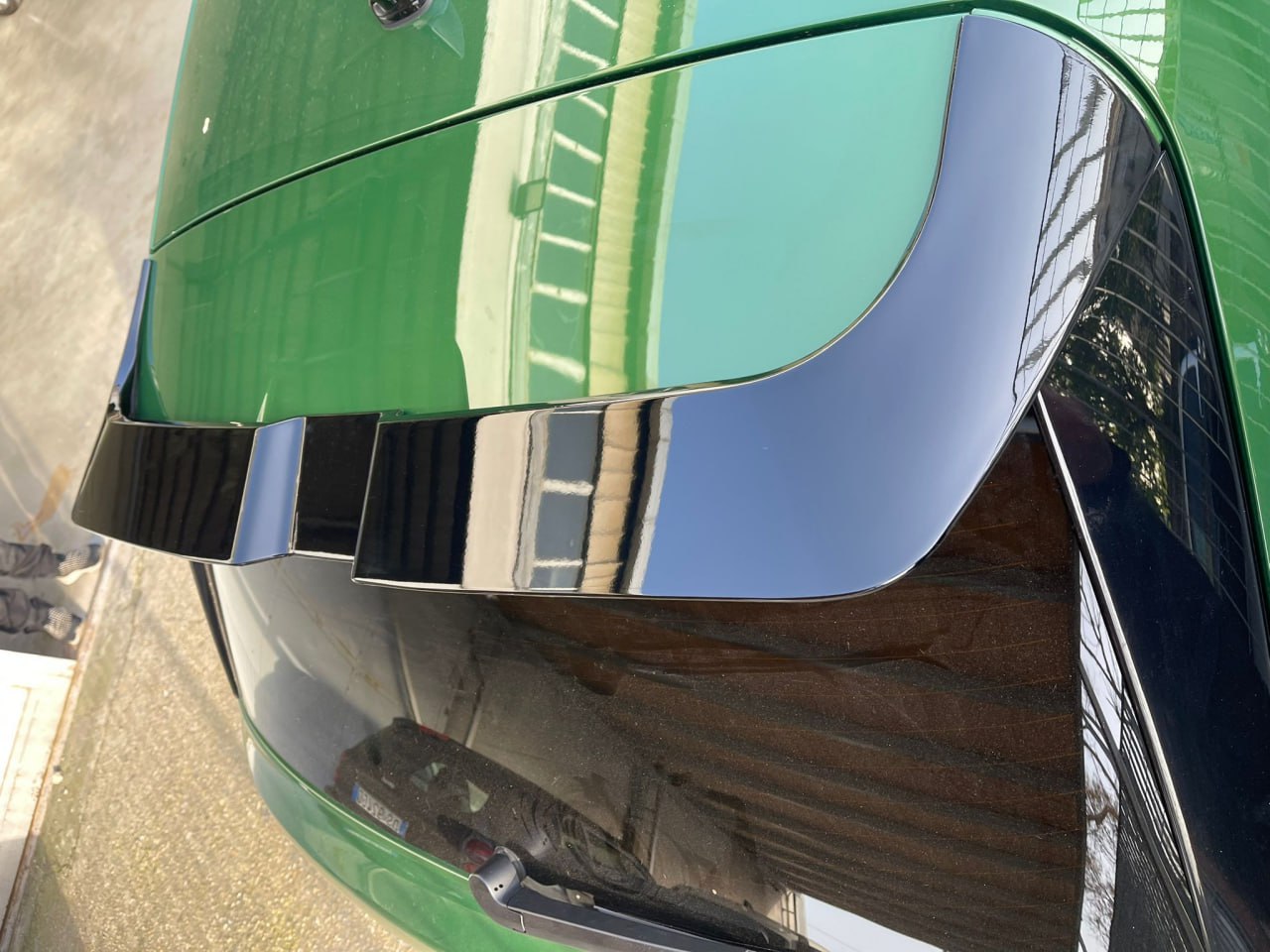 SPOILER ADATTO PER AUDI A3 8Y 2020+ LOOK NERO LUCIDO DESIGN SPORTIVO