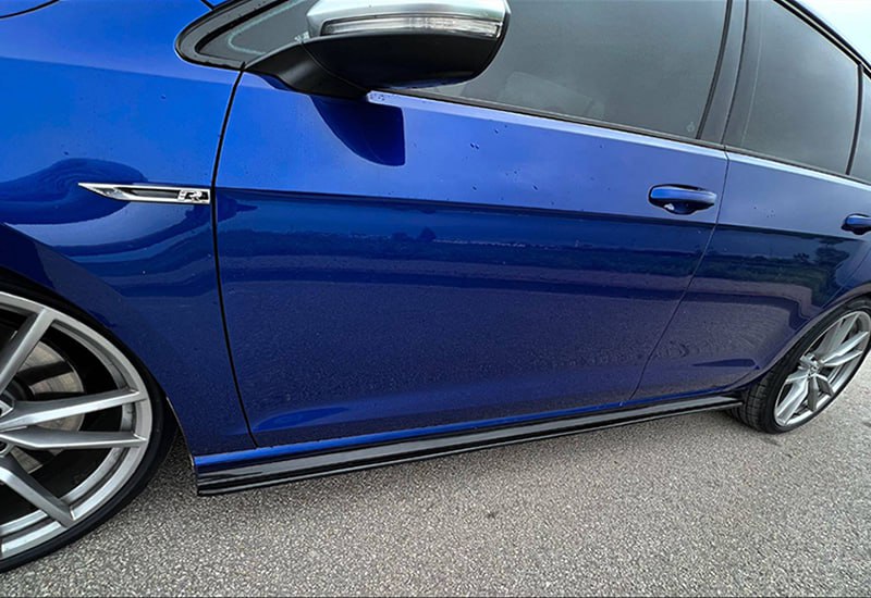 UNDER SKIRTS SUITABLE FOR VW Golf Mk7 FL 2017+