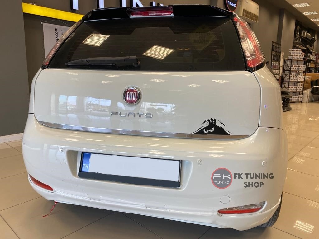 FIAT GRANDE PUNTO EVO DIFFUSORE POSTERIORE SOTTO PARAUTI SPORTIVO ABS