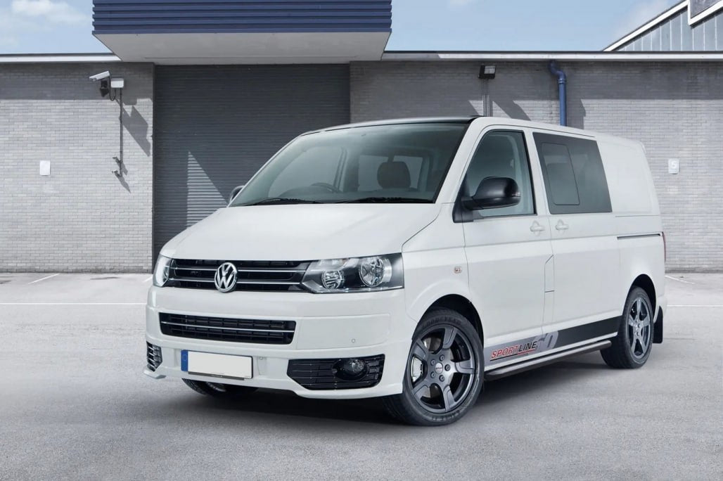 VW T5.1 2009-2015 TRANSPOSTER SPOILER SOTTO PARAURTI ANTERIORE SPORTLINE LOOK