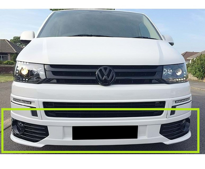 VW T5.1 2009-2015 TRANSPOSTER SPOILER SOTTO PARAURTI ANTERIORE SPORTLINE LOOK