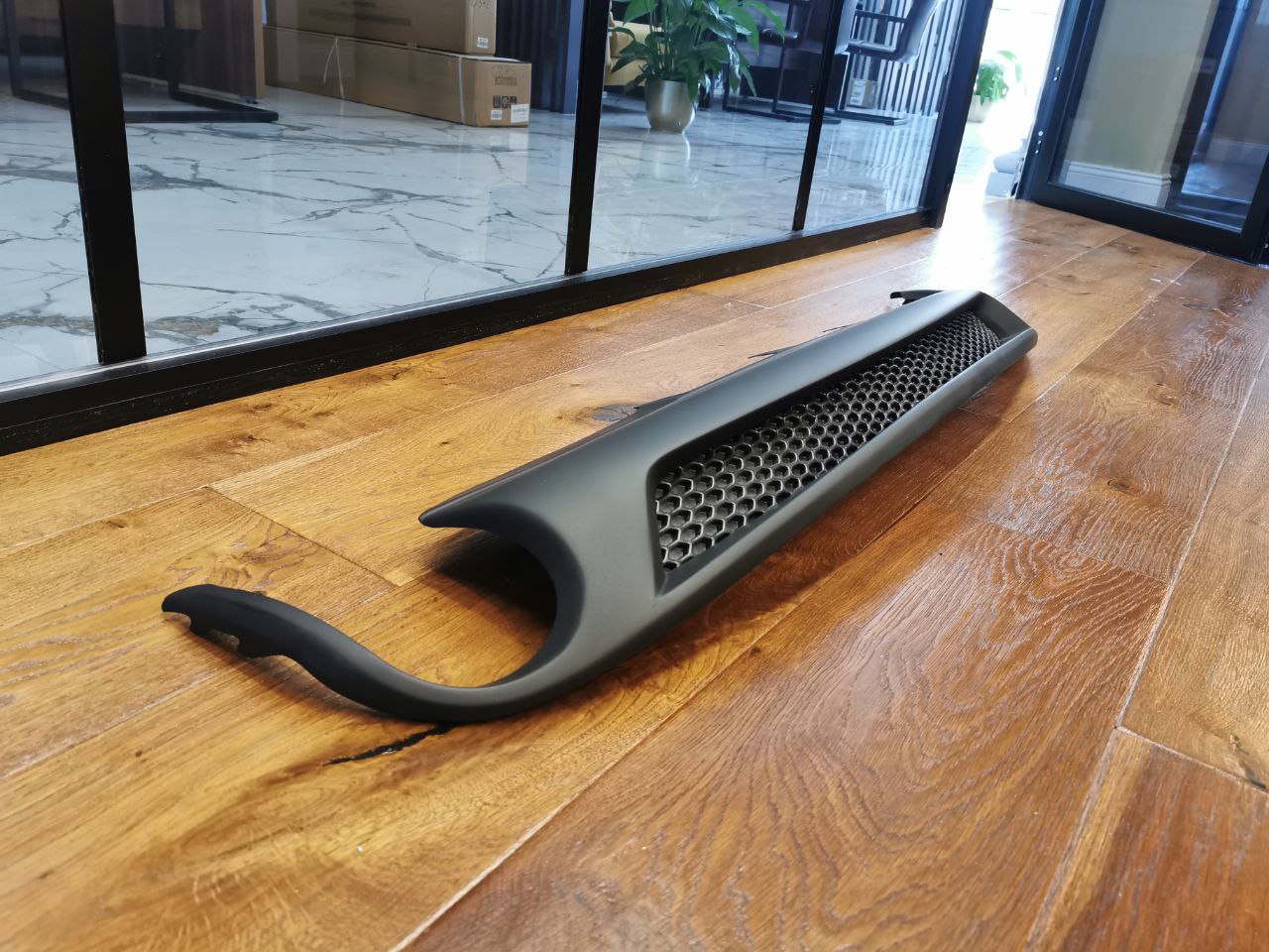 DIFFUSORE PER AUDI A4 B8 07-12 POSTERIORE LOOK SLINE ADATTO SOLO PER STANDARD