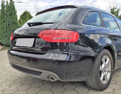 DIFFUSORE PER AUDI A4 B8 07-12 POSTERIORE LOOK SLINE ADATTO SOLO PER STANDARD