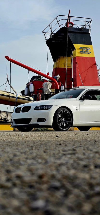SOTTO PARAURTI ADATTO A BMW SERIE 3 E92 E93 M SPOILER ANTERIORE SPLITTER ABS