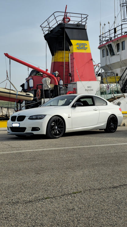 SOTTO PARAURTI ADATTO A BMW SERIE 3 E92 E93 M SPOILER ANTERIORE SPLITTER ABS