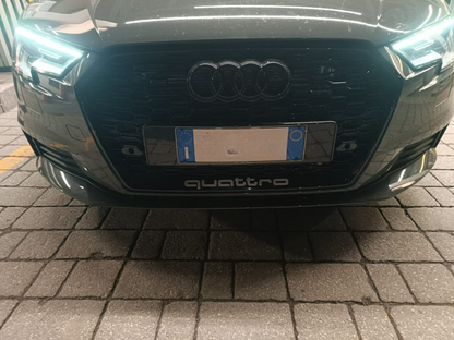 GRIGLIA ADATTA PER AUDI A3 8V 2017-2020 LOOK RS3 LOOK NERO LUCIDA 0033
