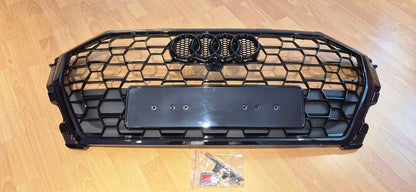 GRILLE SUITABLE FOR Q3 2019+ RSQ3 LOOK GLOSSY BLACK