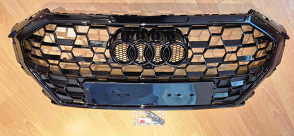 GRILLE SUITABLE FOR Q3 2019+ RSQ3 LOOK GLOSSY BLACK