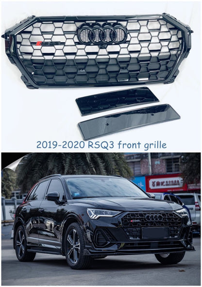 GRILLE SUITABLE FOR Q3 2019+ RSQ3 LOOK GLOSSY BLACK