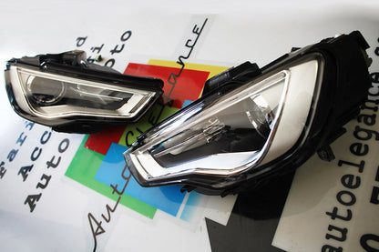 Coppia Fari led adatto per A3 8V 12-16 xenon look