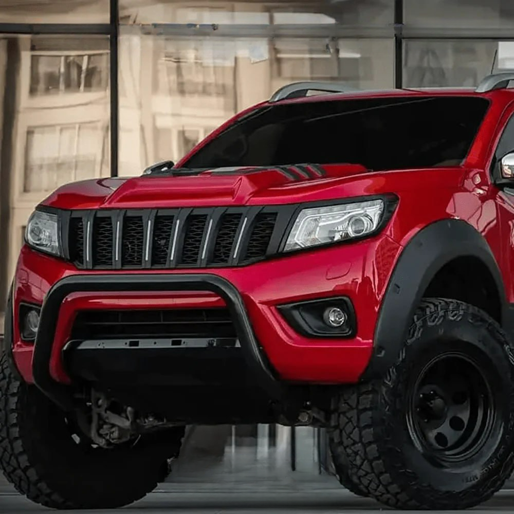 PARAFANGHI NAVARA ADATTO PER NP300 (D23) 2014-2017 NERO OPACO (NO ADBLUE)