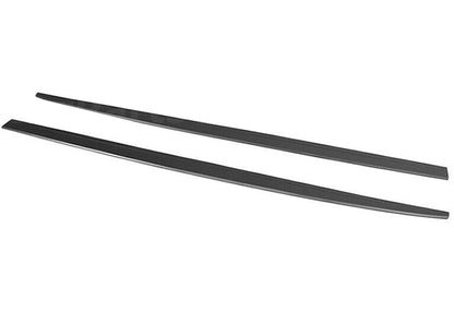 UNDER SKIRTS SUITABLE FOR BMW 5 SERIES E60 E61 2003-2010 M5 LOOK GLOSS BLACK