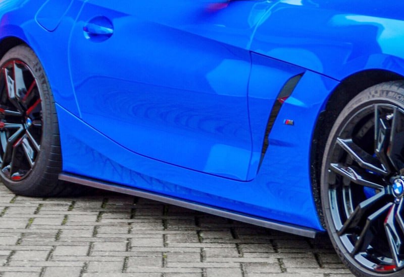 SOTTO MINIGONNE ADATTO PER BMW Z4 G29 2018+ LOOK M NERO LUCIDO