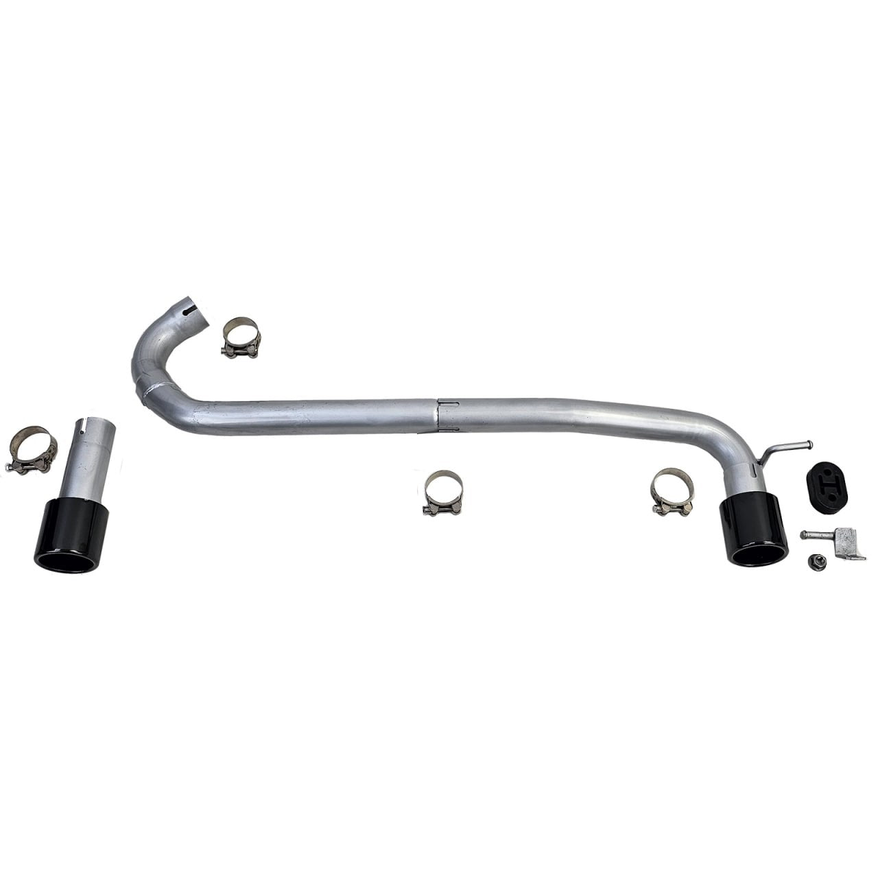 TERMINALI DI SCARICO LOOK M SPORT NERO LUCIDO