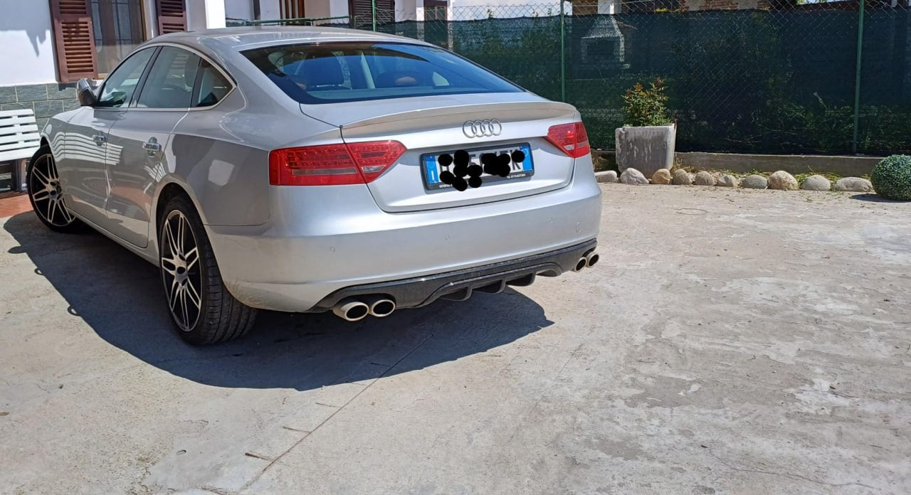 TERMINALI DI SCARICO ADATTO PER AUDI AUDI A6 4G C7 2010-2014 ACCIAIO LOOK S6