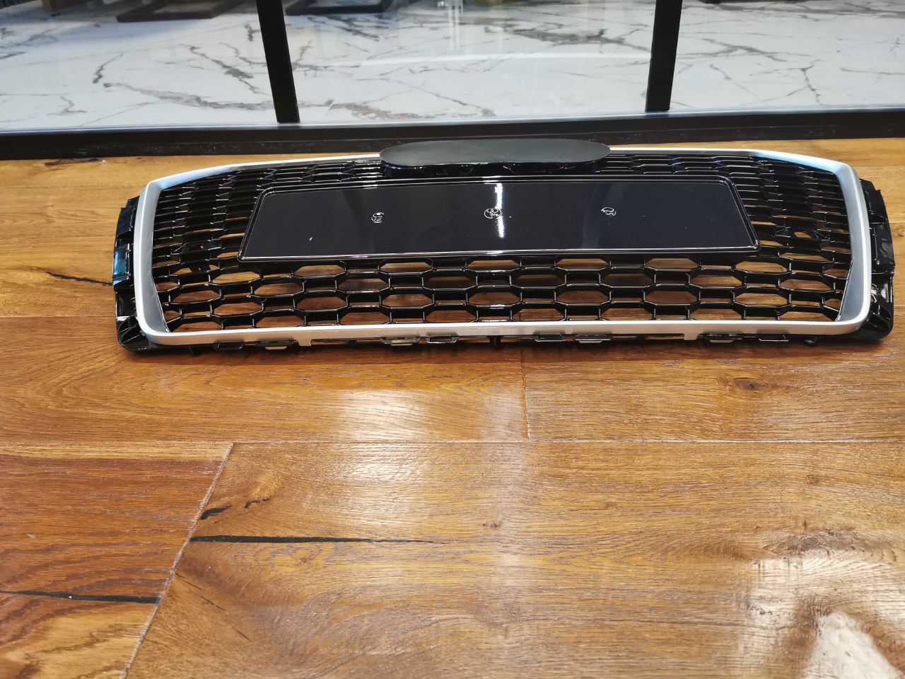 ⭐0602 GRILLE FOR AUDI rs4 A4 B9 2015-2019 RS4 LOOK SATIN EDGE⭐ 