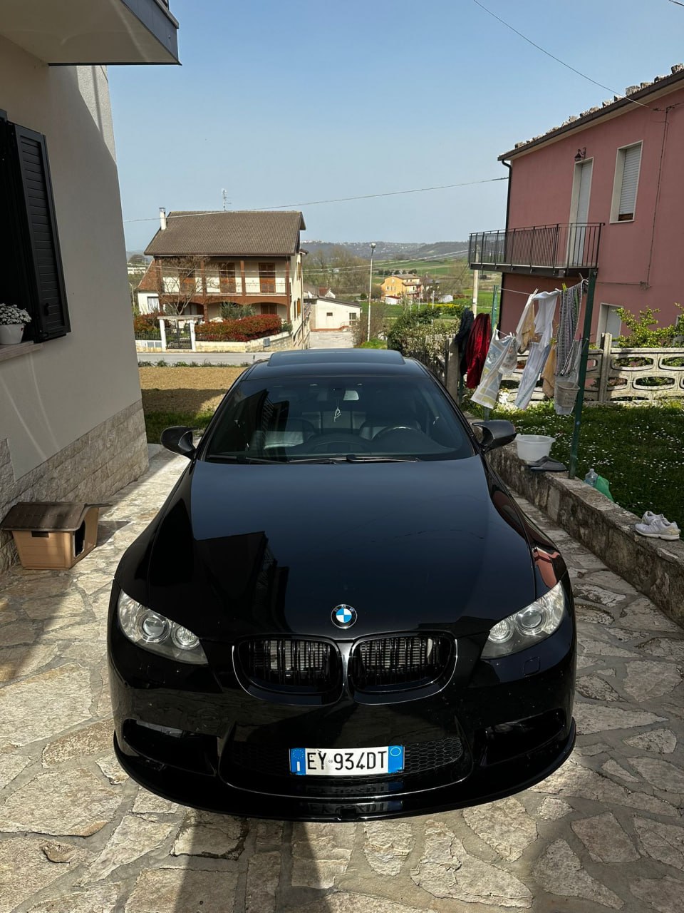 SPLITTER SUITABLE FOR BMW 3 SERIES E92 E93 M3 2006-2010 GLOSS BLACK LOOK