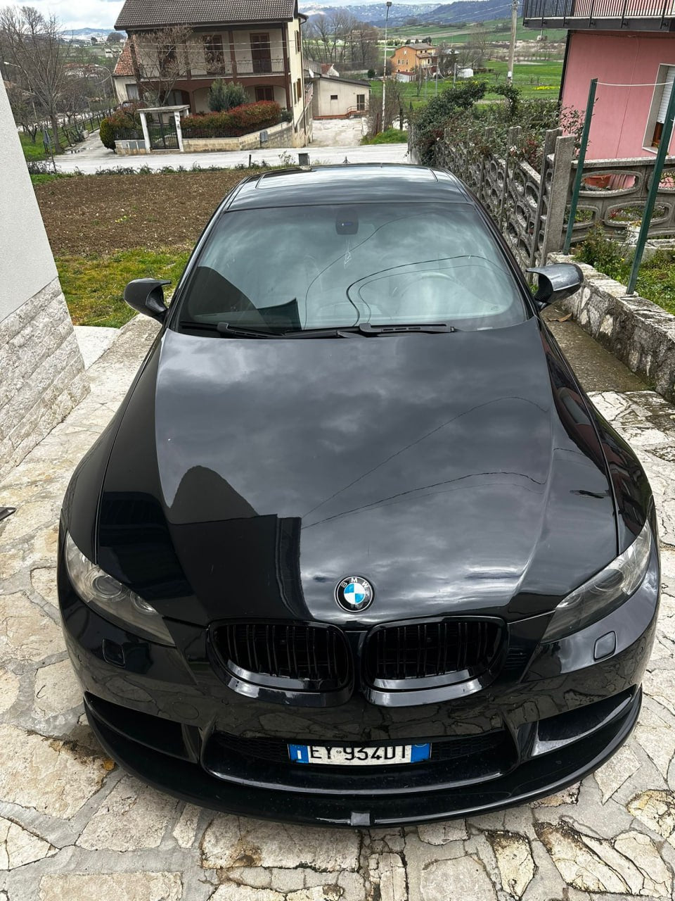 SPLITTER SUITABLE FOR BMW 3 SERIES E92 E93 M3 2006-2010 GLOSS BLACK LOOK