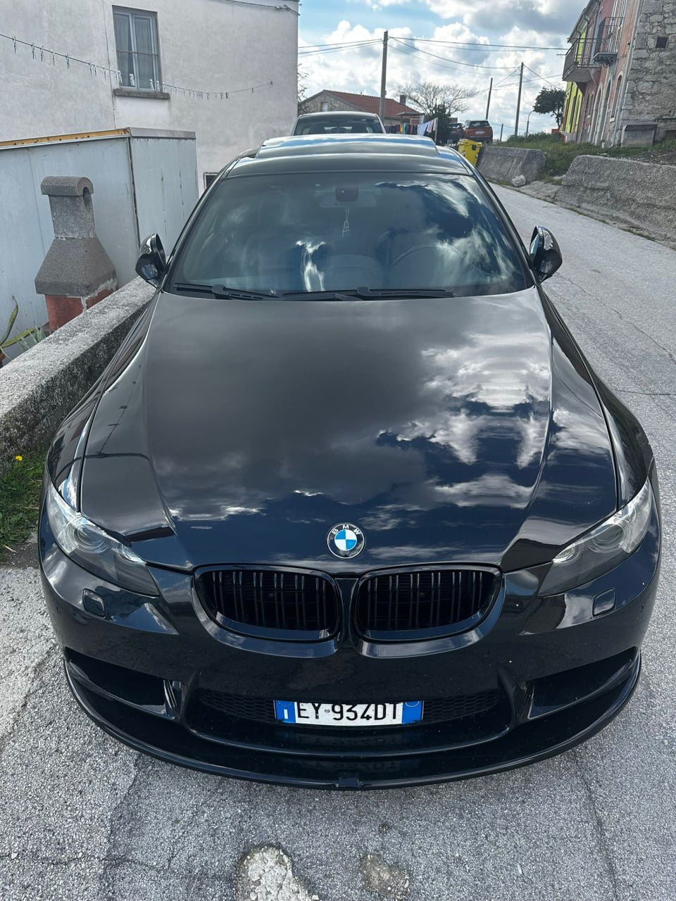 SPLITTER SUITABLE FOR BMW 3 SERIES E92 E93 M3 2006-2010 GLOSS BLACK LOOK