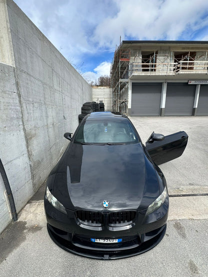 SPLITTER SUITABLE FOR BMW 3 SERIES E92 E93 M3 2006-2010 GLOSS BLACK LOOK