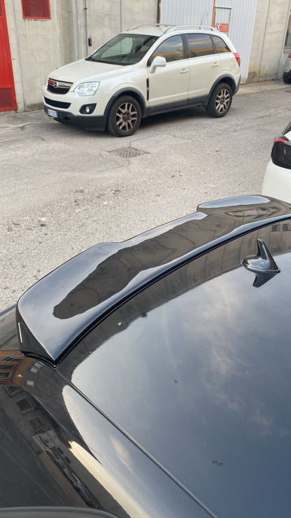 ALETTONE SUL TETTO RS3 - AUDI A3 8P 3 PORTE 03-12 SPOILER POSTERIORE IN ABS