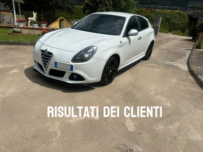 Miniskirts Side Skirts suitable for Alfa Romeo Giulietta Quadrifoglio Verde look 