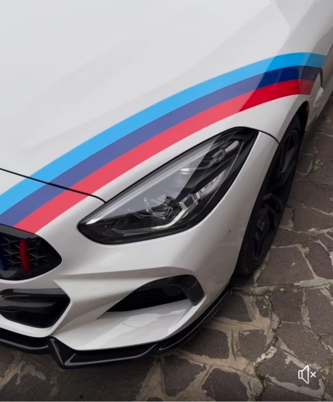 FRONT SPLITTER SUITABLE FOR BMW Z4 G29 2018+ M LOOK SPORT GLOSSY BLACK