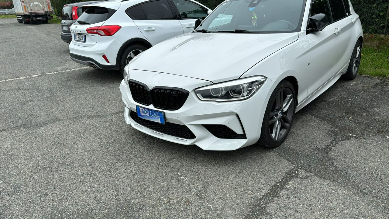 PARAURTI ANTERIORE ADATTO PER BMW SERIE 1 F20 F21 LCI 2015-2019 LOOK M2