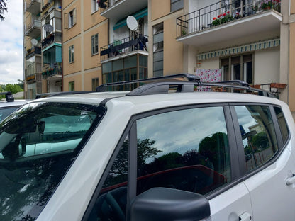 PORTAPACCHI NERO ADATTO PER JEEP RENEGADE 2014 - 2023