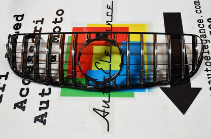 ART. 0372 GRIGLIA MERCEDES GLC X253 C253 2015-2018 LOOK GT CROMATA