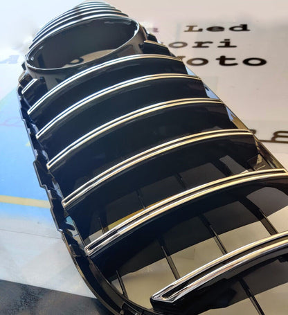 ART. 0372 GRIGLIA MERCEDES GLC X253 C253 2015-2018 LOOK GT CROMATA