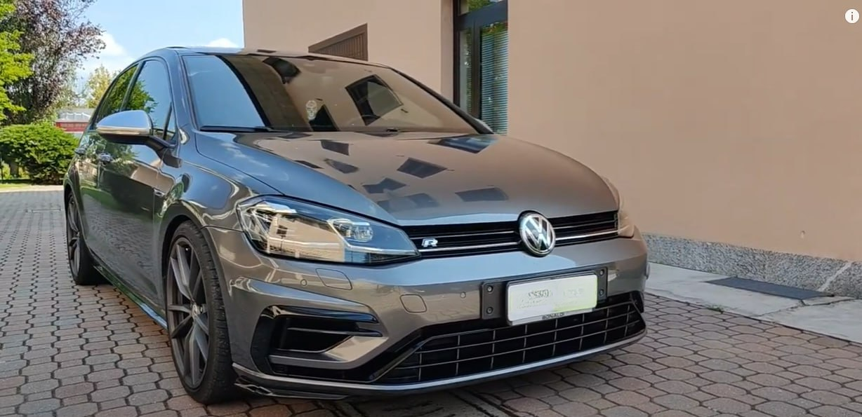 Paraurti anteriore adatto per VW Golf VII 7 (2013-2017) 7.5 Facelift R-Line Design