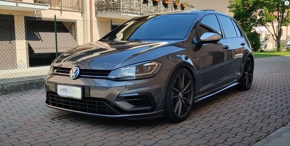 Paraurti anteriore adatto per VW Golf VII 7 (2013-2017) 7.5 Facelift R-Line Design