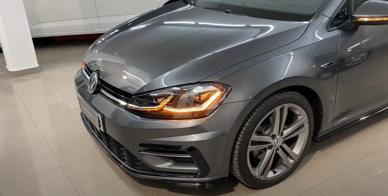 Paraurti anteriore adatto per VW Golf VII 7 (2013-2017) 7.5 Facelift R-Line Design