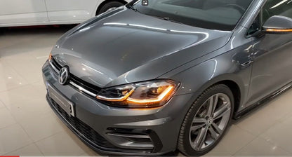 Paraurti anteriore adatto per VW Golf VII 7 (2013-2017) 7.5 Facelift R-Line Design