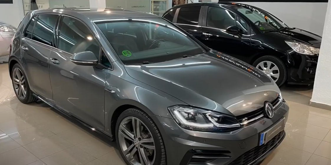 Paraurti anteriore adatto per VW Golf VII 7 (2013-2017) 7.5 Facelift R-Line Design