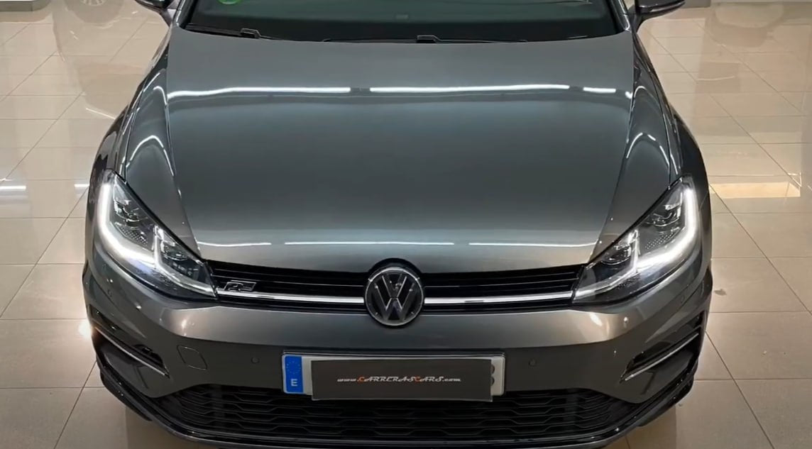 Paraurti anteriore adatto per VW Golf VII 7 (2013-2017) 7.5 Facelift R-Line Design