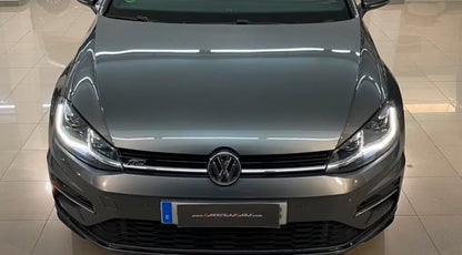Paraurti anteriore adatto per VW Golf VII 7 (2013-2017) 7.5 Facelift R-Line Design