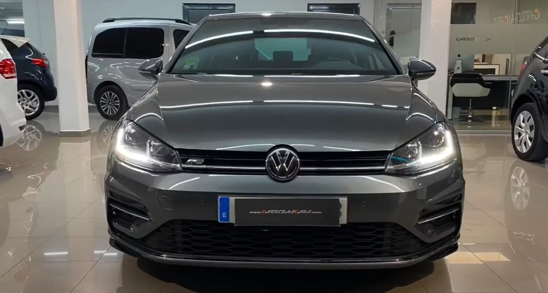 Paraurti anteriore adatto per VW Golf VII 7 (2013-2017) 7.5 Facelift R-Line Design