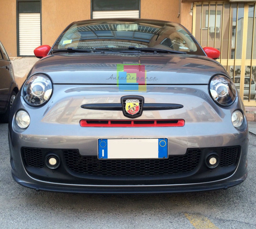 Coppia fari adatti per Fiat 500 neri