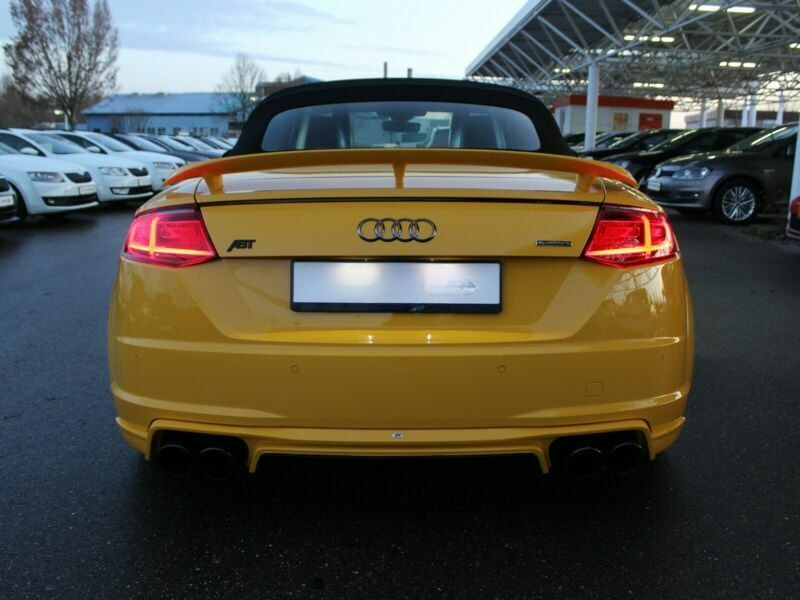 DIFFUSORE ADATTO PER AUDI TT FV 8S 2015-2018 SLINE LOOK ABT GREZZO