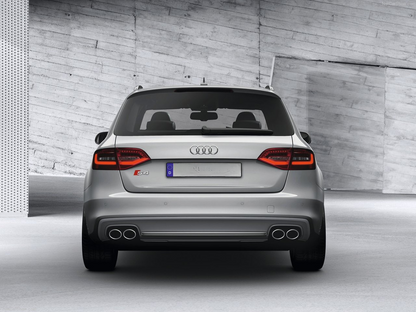 DIFFUSORE ADATTO PER AUDI A4 B8 2012-2015 SLINE LOOK S4 2+2