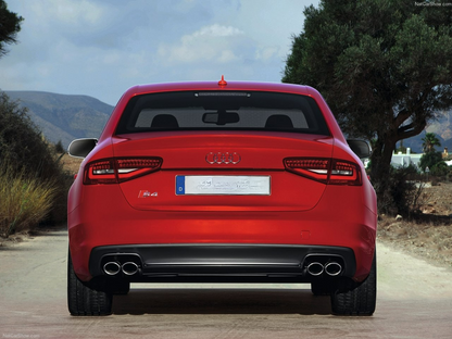 DIFFUSORE ADATTO PER AUDI A4 B8 2012-2015 SLINE LOOK S4 2+2