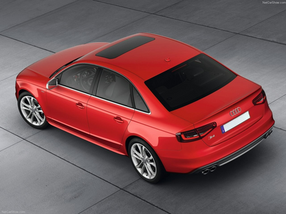 DIFFUSORE ADATTO PER AUDI A4 B8 2012-2015 SLINE LOOK S4 2+2