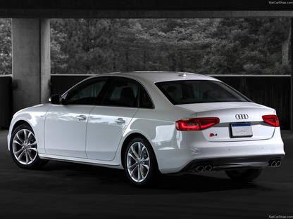 DIFFUSORE ADATTO PER AUDI A4 B8 2012-2015 SLINE LOOK S4 2+2