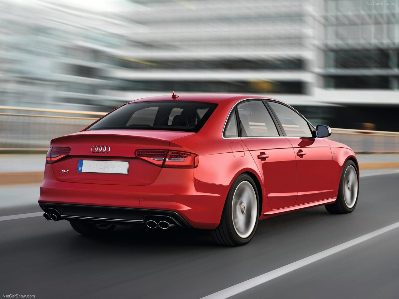 DIFFUSORE ADATTO PER AUDI A4 B8 2012-2015 SLINE LOOK S4 2+2