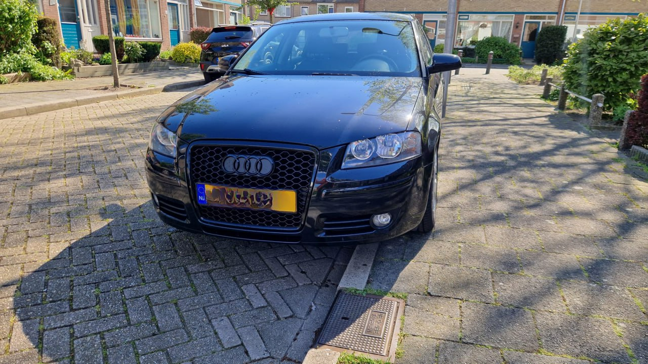 ⭐0029 GRIGLIA PER AUDI RS3 A3 8P 2004-2008 LOOK RS3 NERA BLACK⭐