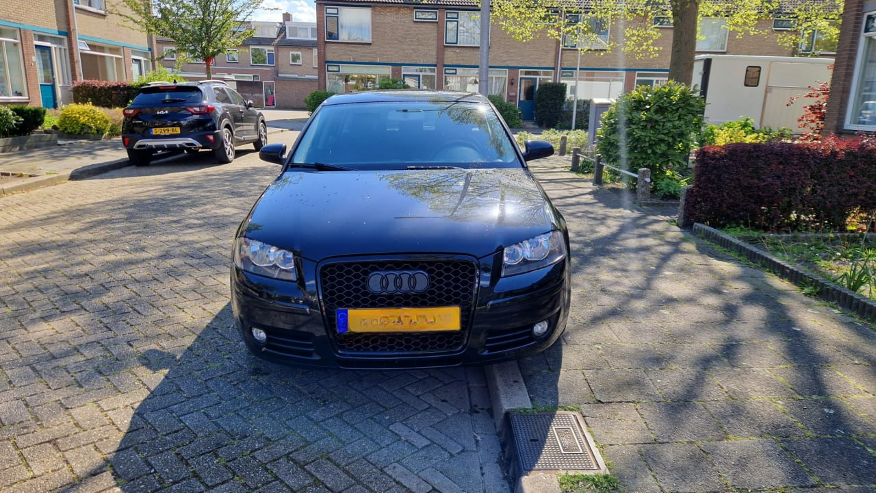 ⭐0029 GRIGLIA PER AUDI RS3 A3 8P 2004-2008 LOOK RS3 NERA BLACK⭐